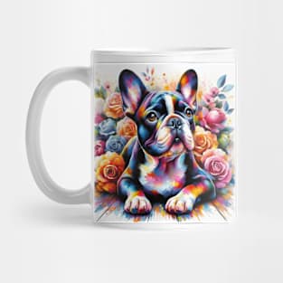 French Bulldog Painting Mug